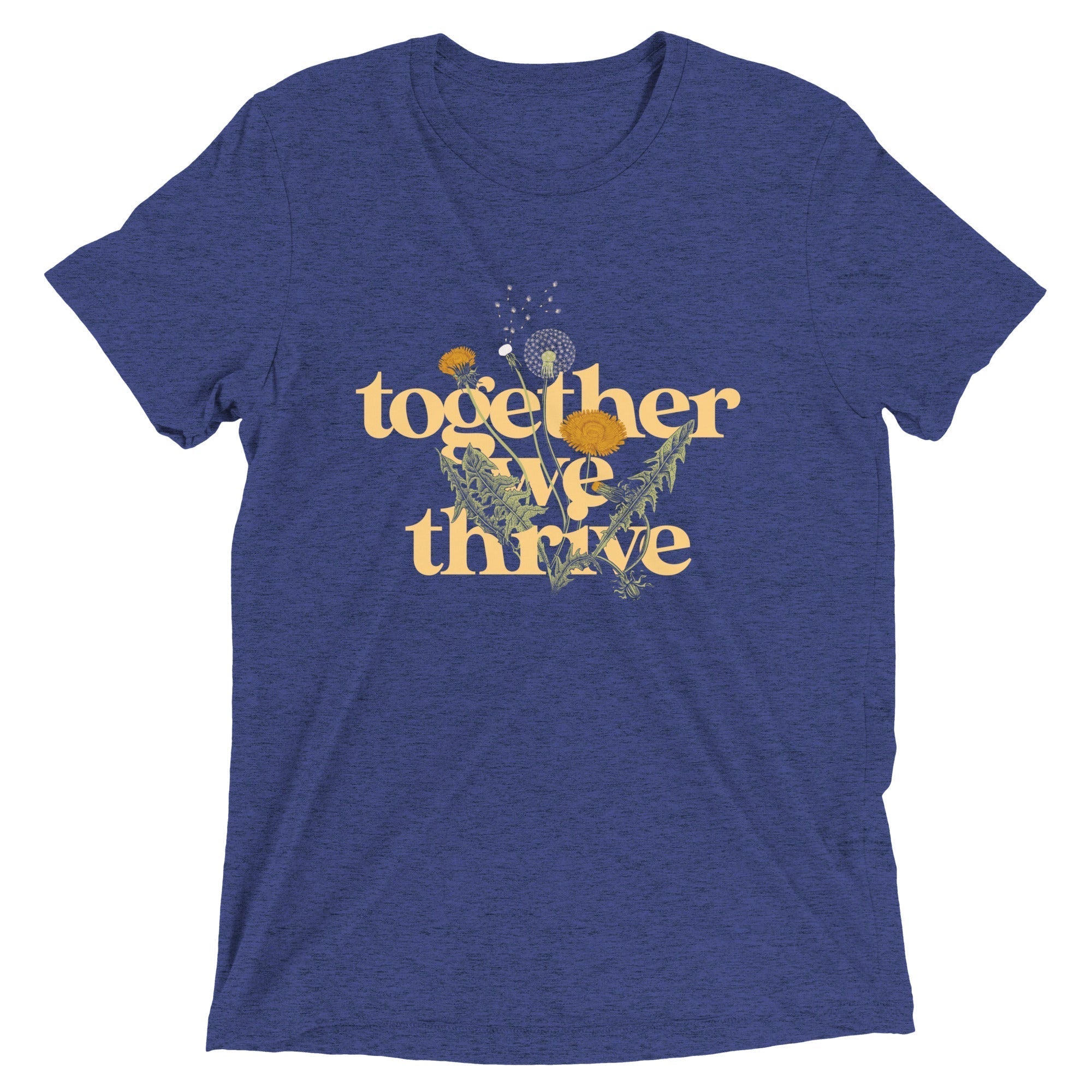 Together We Thrive Men's Tri-Blend Tee Hoodie, Sweatshirt | CoreVibeTees.com (Image 5)