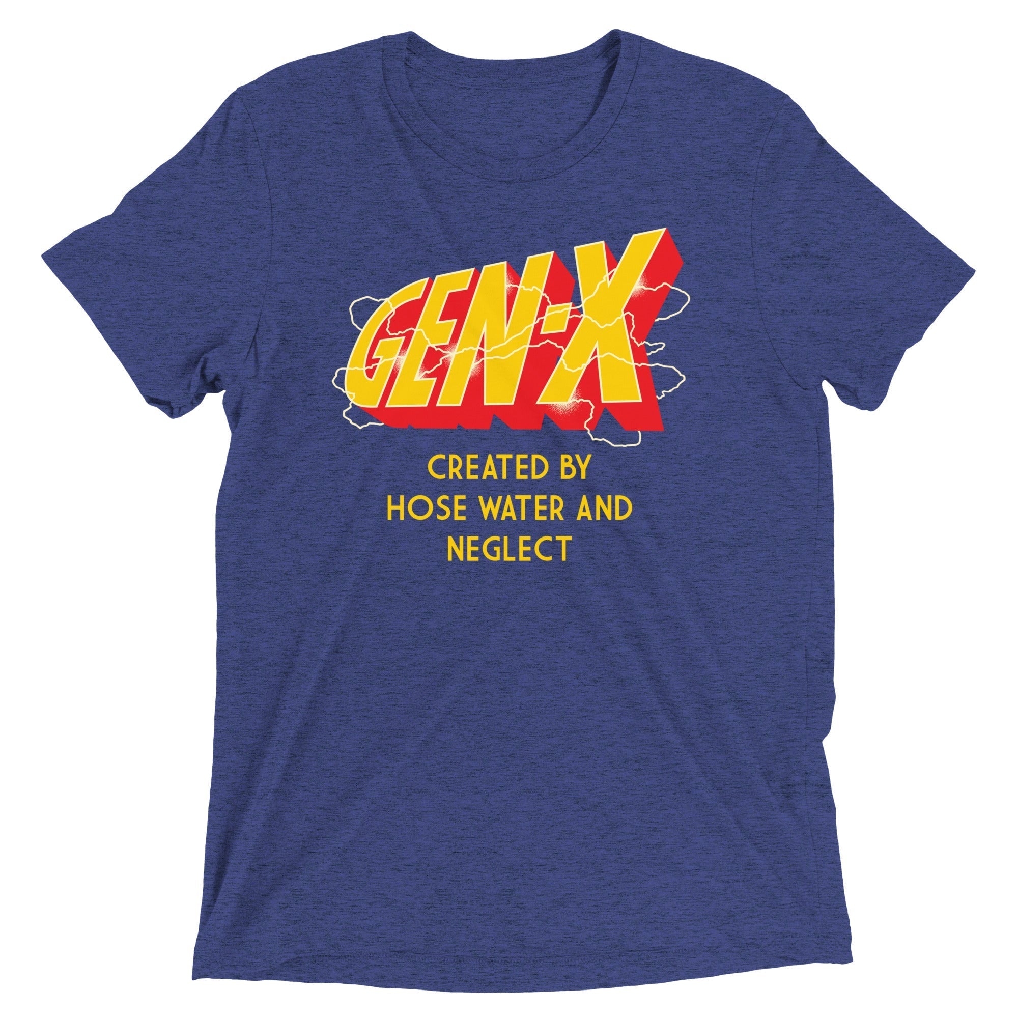 Gen-X Men's Tri-Blend Tee Hoodie, Sweatshirt | CoreVibeTees.com (Image 2)