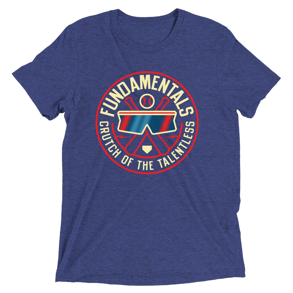 Fundamentals Crutch Of The Talentless Men's Tri-Blend Tee Hoodie, Sweatshirt | CoreVibeTees.com (Image 1)