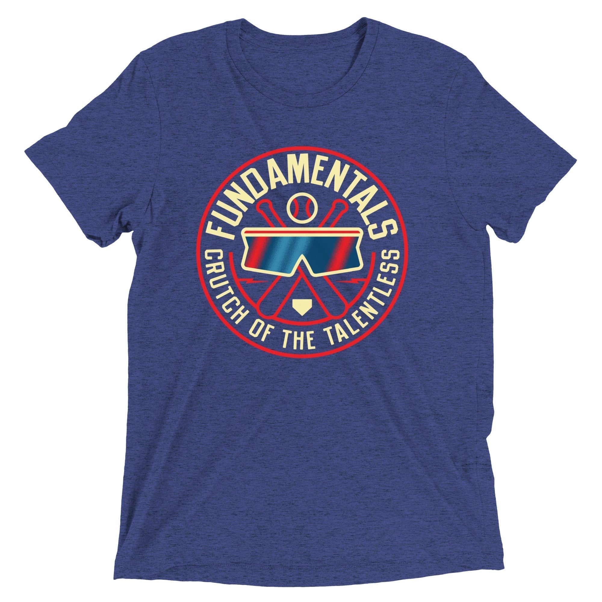 Fundamentals Crutch Of The Talentless Men's Tri-Blend Tee Hoodie, Sweatshirt | CoreVibeTees.com (Image 1)