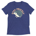 Stay Prickly Men's Tri-Blend Tee Hoodie, Sweatshirt | CoreVibeTees.com (Image 1)