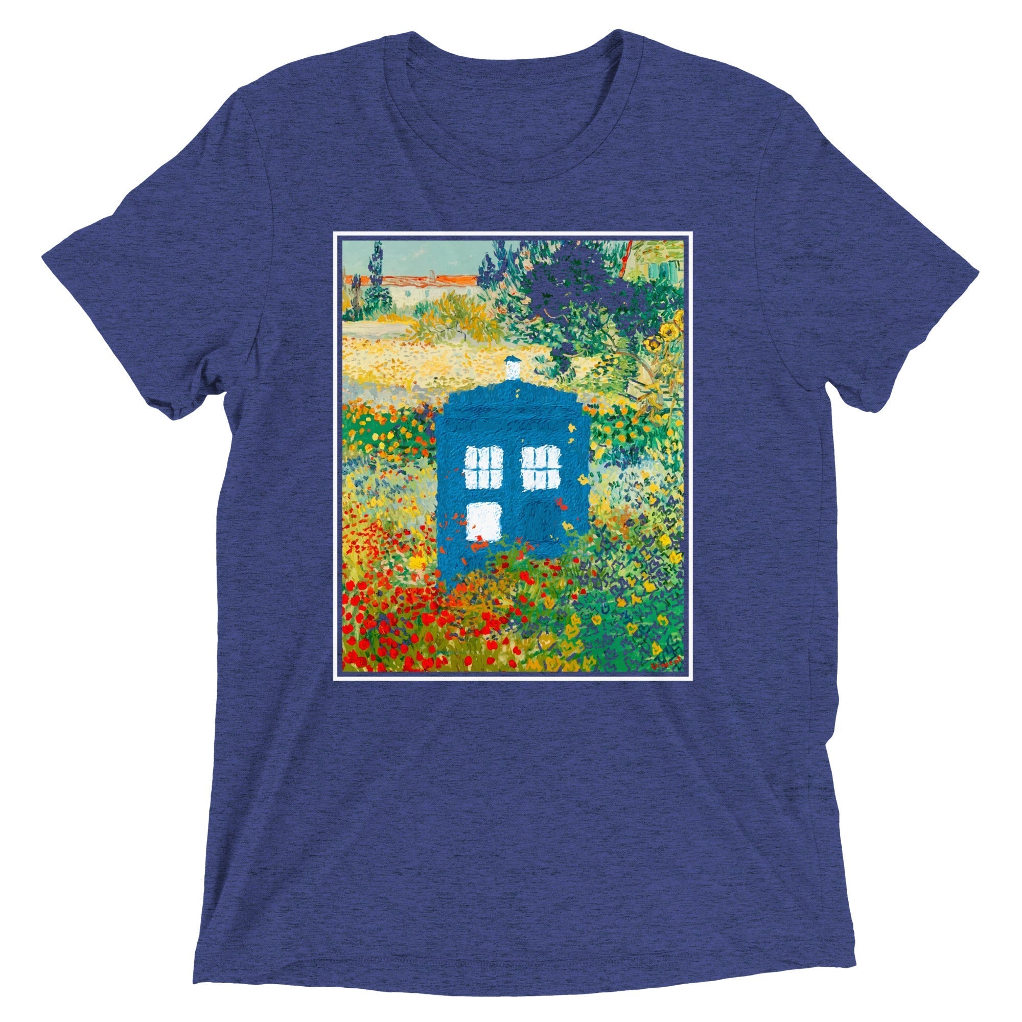 Garden In Bloom Men's Tri-Blend Tee Hoodie, Sweatshirt | CoreVibeTees.com (Image 1)