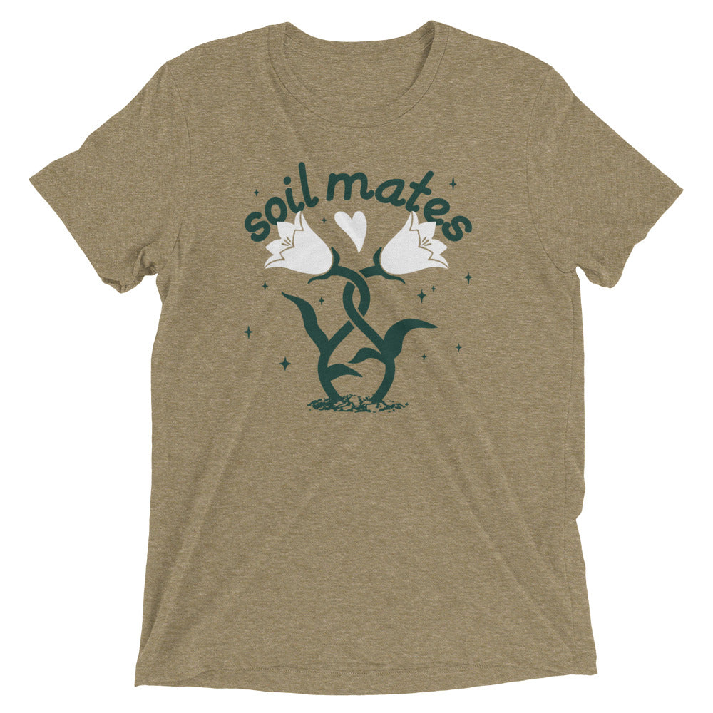Soil Mates Men's Tri-Blend Tee Hoodie, Sweatshirt | CoreVibeTees.com (Image 3)