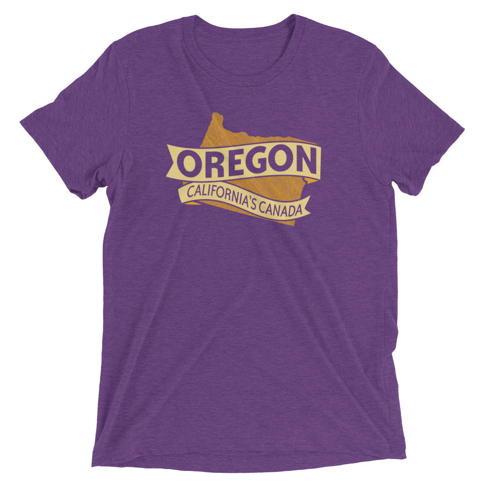 Oregon California's Canada Men's Tri-Blend Tee Hoodie, Sweatshirt | CoreVibeTees.com (Image 4)