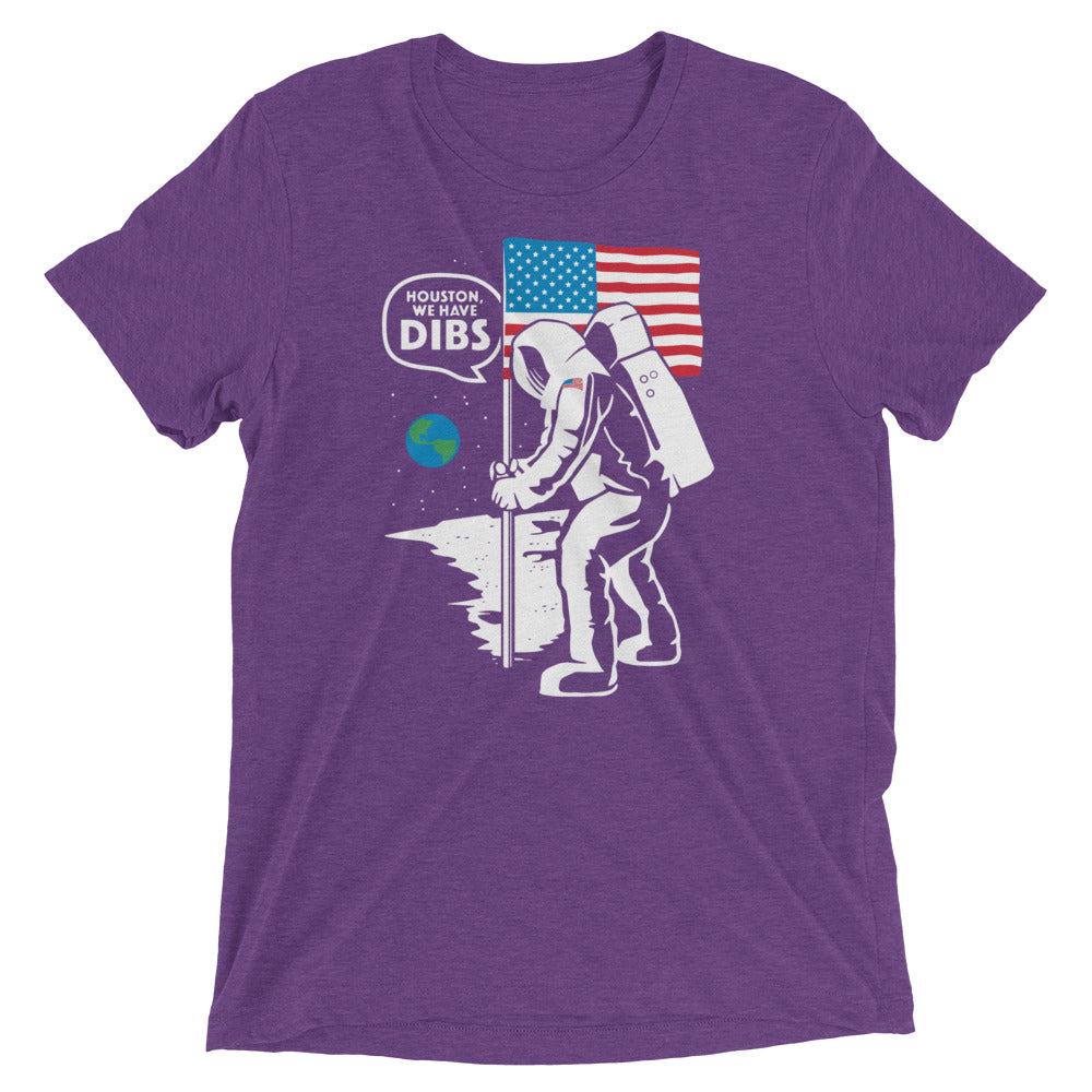 We Have Dibs Men's Tri-Blend Tee Hoodie, Sweatshirt | CoreVibeTees.com (Image 4)