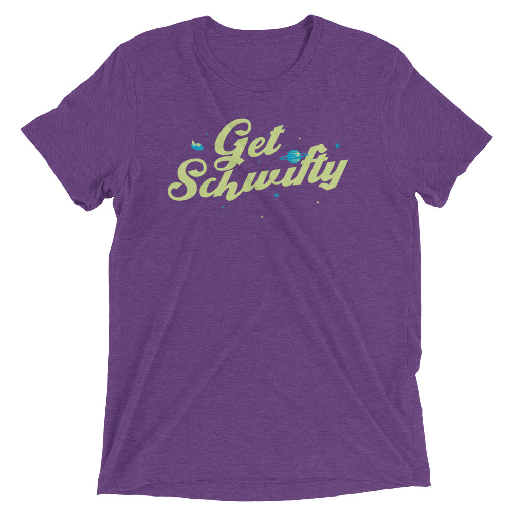 Get Schwifty Men's Tri-Blend Tee Hoodie, Sweatshirt | CoreVibeTees.com (Image 3)