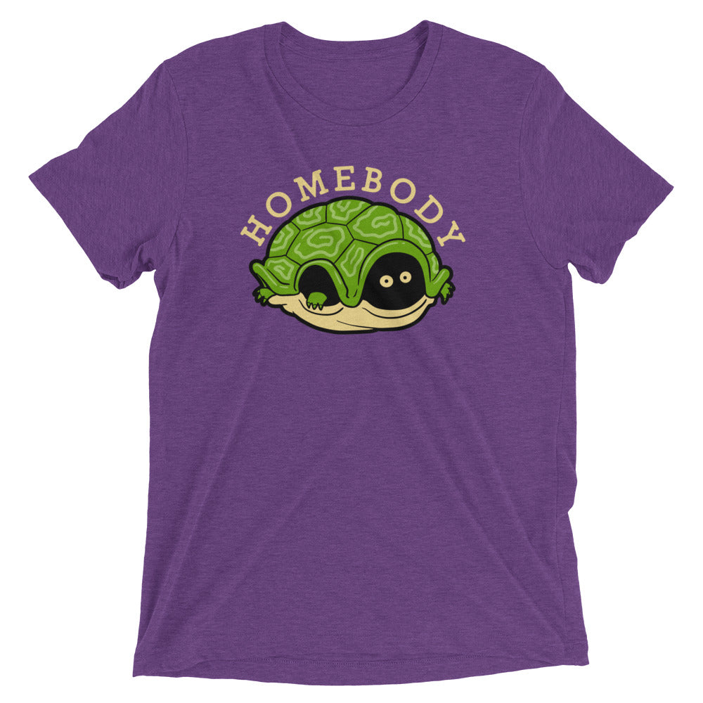 Homebody Men's Tri-Blend Tee Hoodie, Sweatshirt | CoreVibeTees.com (Image 2)