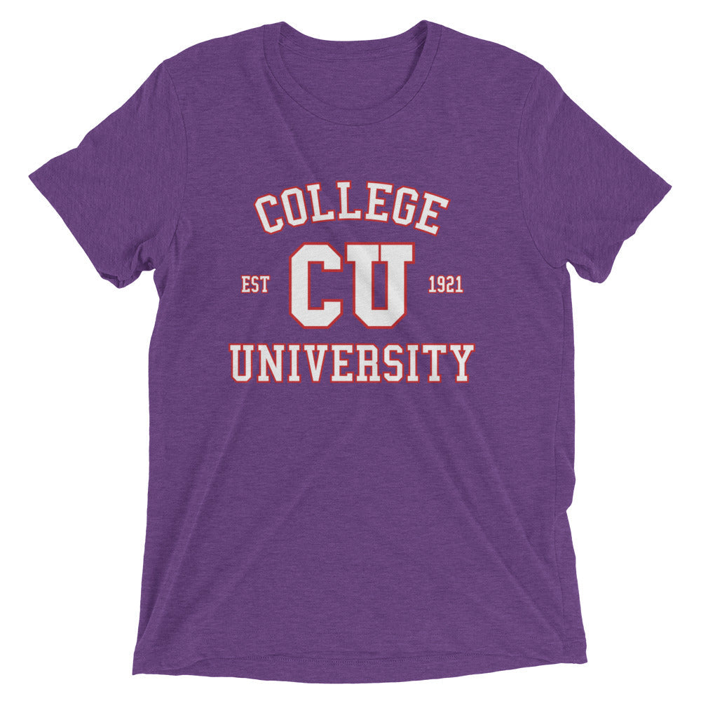 College University Men's Tri-Blend Tee Hoodie, Sweatshirt | CoreVibeTees.com (Image 5)