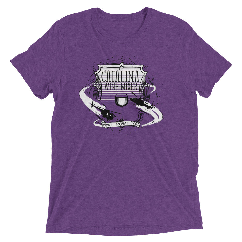 The Catalina Wine Mixer Men's Tri-Blend Tee Hoodie, Sweatshirt | CoreVibeTees.com (Image 2)