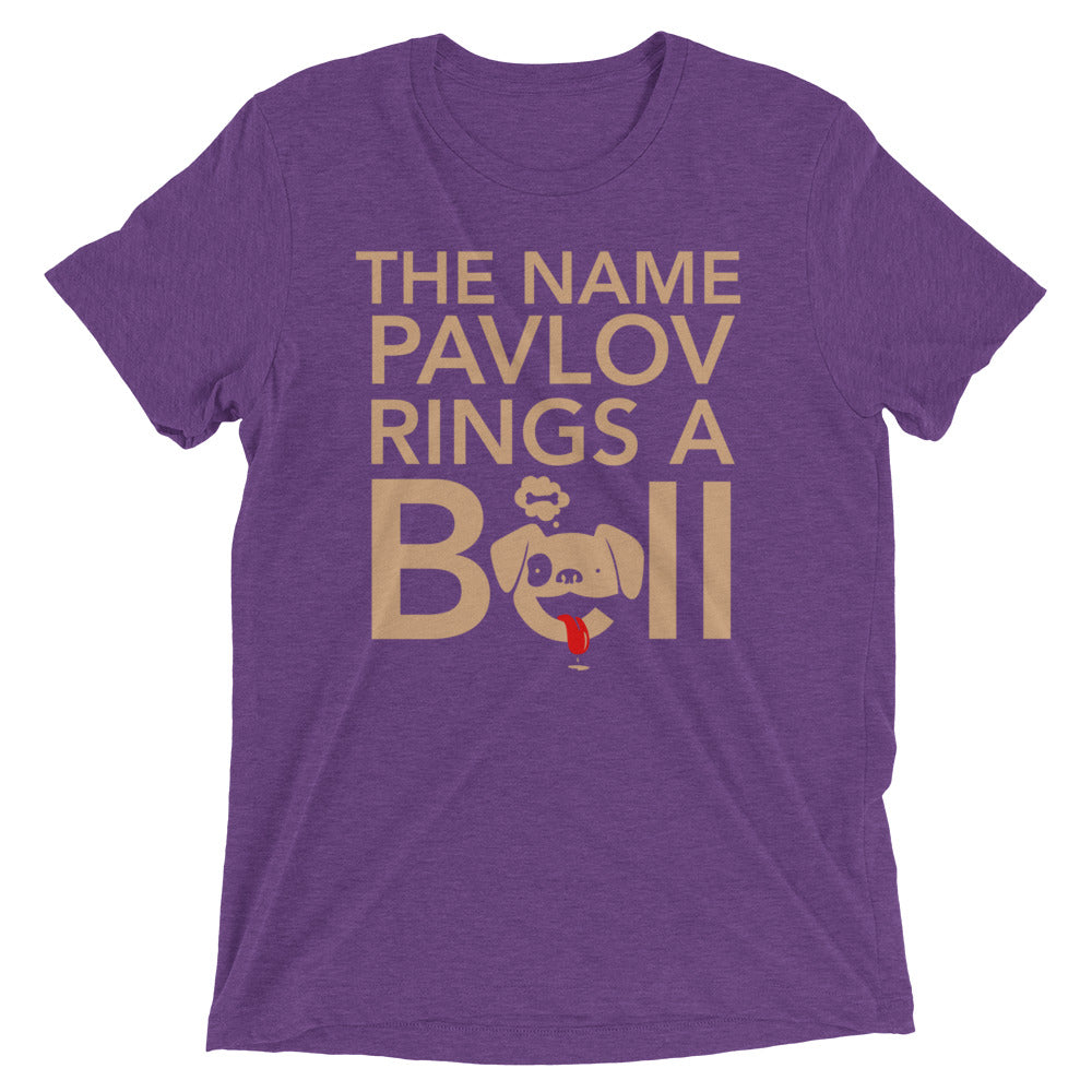 The Name Pavlov Rings A Bell Men's Tri-Blend Tee Hoodie, Sweatshirt | CoreVibeTees.com (Image 3)