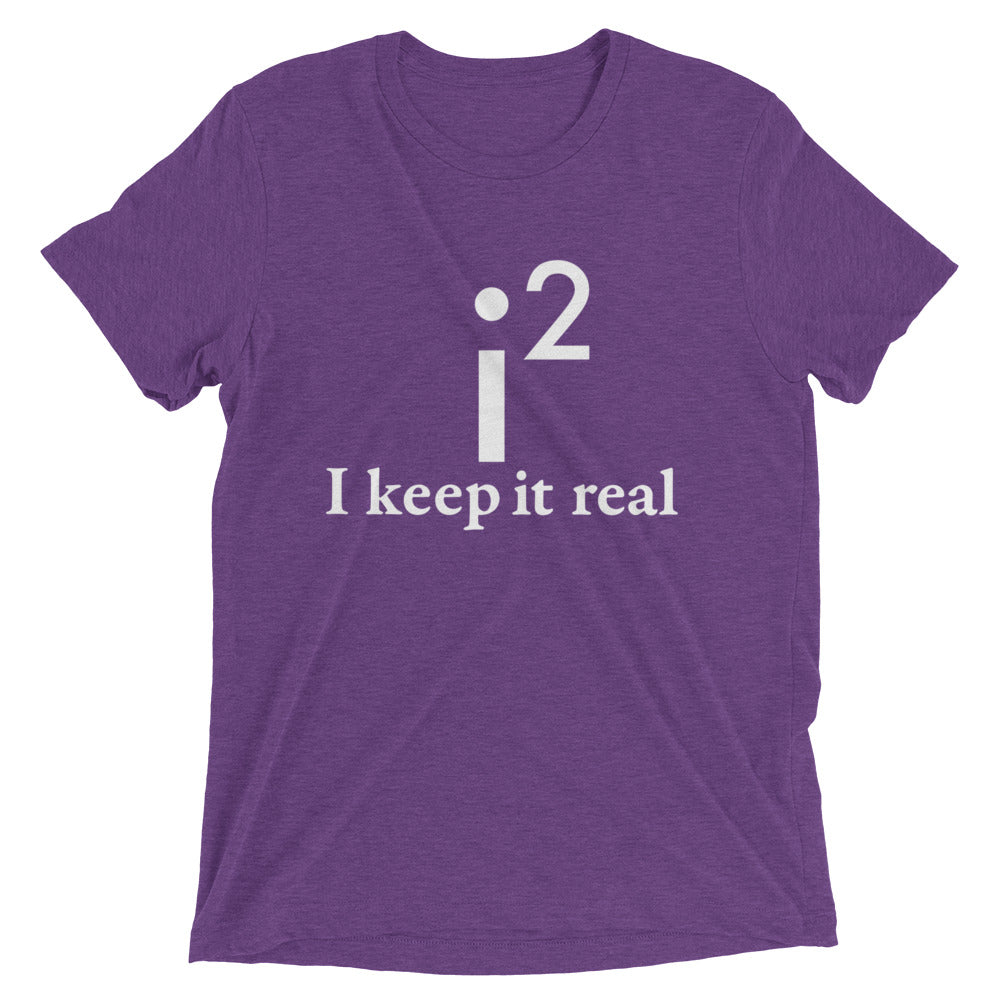 I Keep It Real Men's Tri-Blend Tee Hoodie, Sweatshirt | CoreVibeTees.com (Image 4)