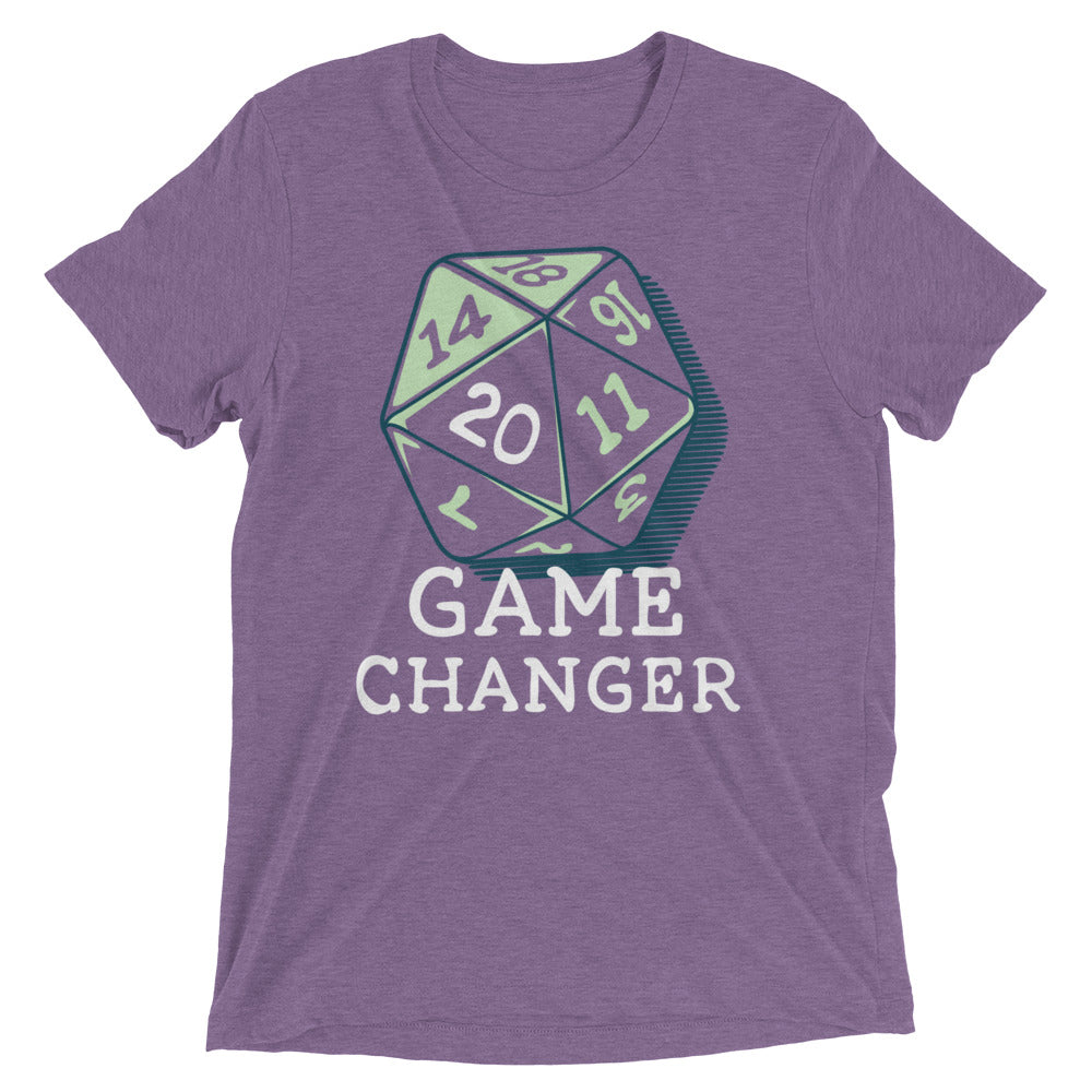Game Changer Men's Tri-Blend Tee Hoodie, Sweatshirt | CoreVibeTees.com (Image 3)