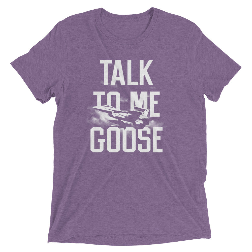 Talk To Me Goose Men's Tri-Blend Tee Hoodie, Sweatshirt | CoreVibeTees.com (Image 5)