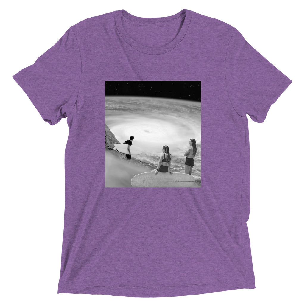 Surf's Up Men's Tri-Blend Tee Hoodie, Sweatshirt | CoreVibeTees.com (Image 3)