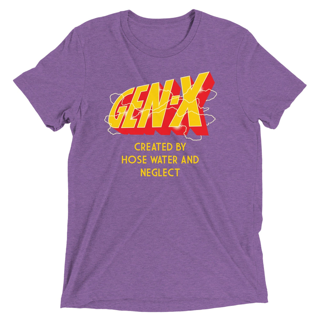 Gen-X Men's Tri-Blend Tee Hoodie, Sweatshirt | CoreVibeTees.com (Image 5)