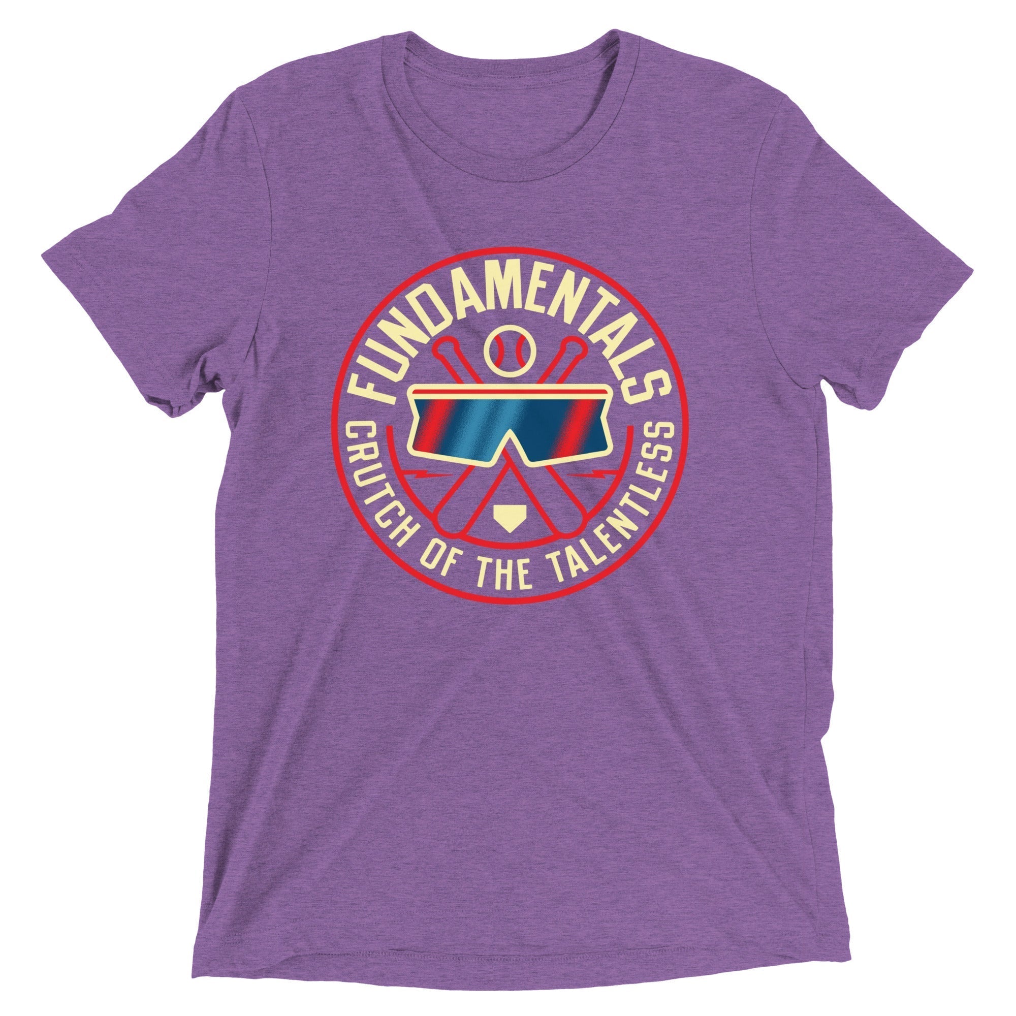 Fundamentals Crutch Of The Talentless Men's Tri-Blend Tee Hoodie, Sweatshirt | CoreVibeTees.com (Image 4)