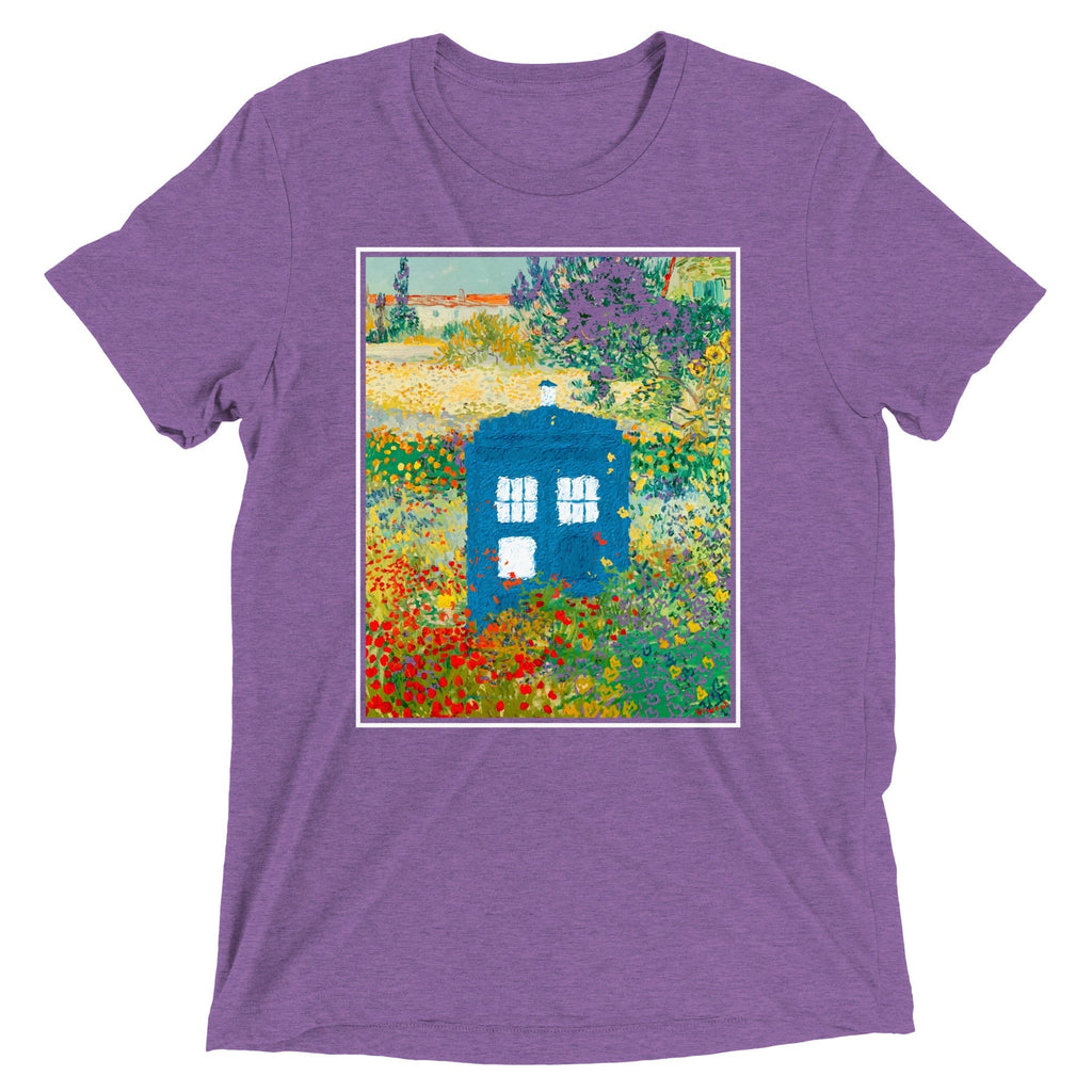 Garden In Bloom Men's Tri-Blend Tee Hoodie, Sweatshirt | CoreVibeTees.com (Image 5)