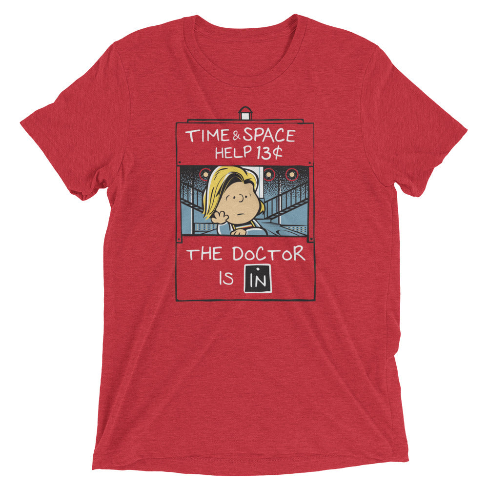 13th Doctor Is In Men's Tri-Blend Tee Hoodie, Sweatshirt | CoreVibeTees.com (Image 3)