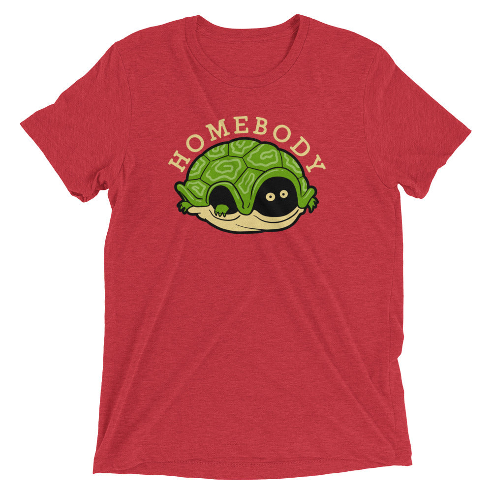Homebody Men's Tri-Blend Tee Hoodie, Sweatshirt | CoreVibeTees.com (Image 3)