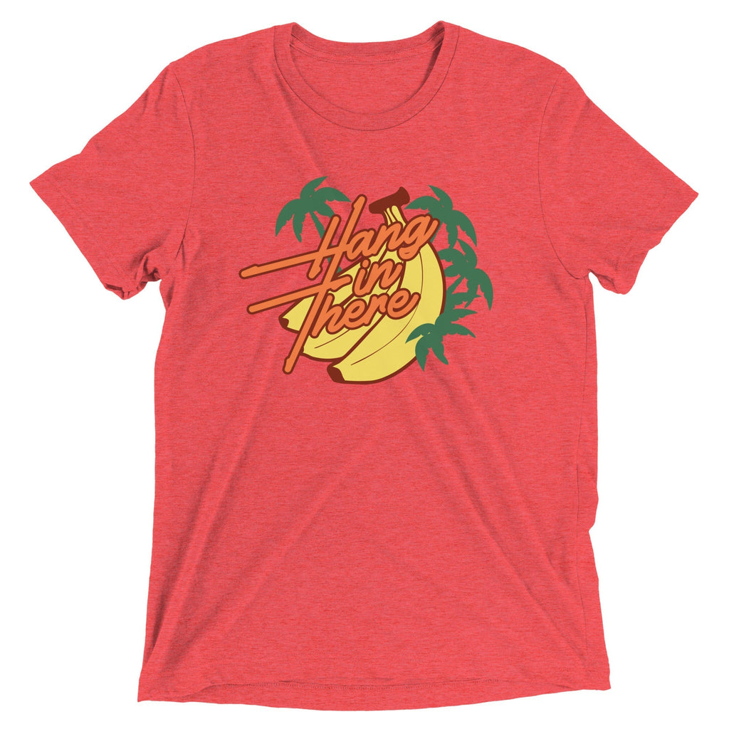 Hang In There Men's Tri-Blend Tee Hoodie, Sweatshirt | CoreVibeTees.com (Image 2)