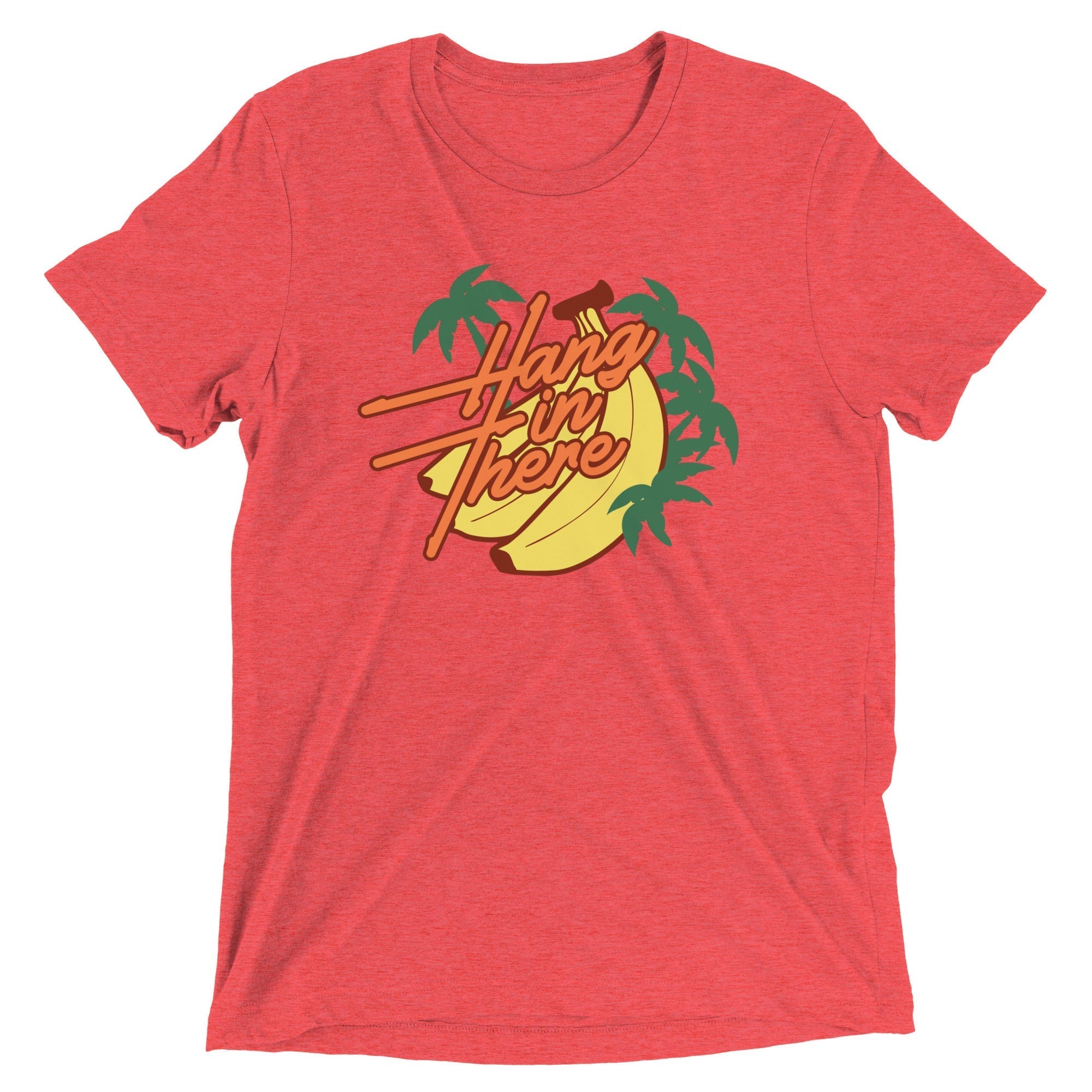 Hang In There Men's Tri-Blend Tee Hoodie, Sweatshirt | CoreVibeTees.com (Image 2)
