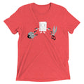 Standoff Men's Tri-Blend Tee Hoodie, Sweatshirt | CoreVibeTees.com (Image 1)