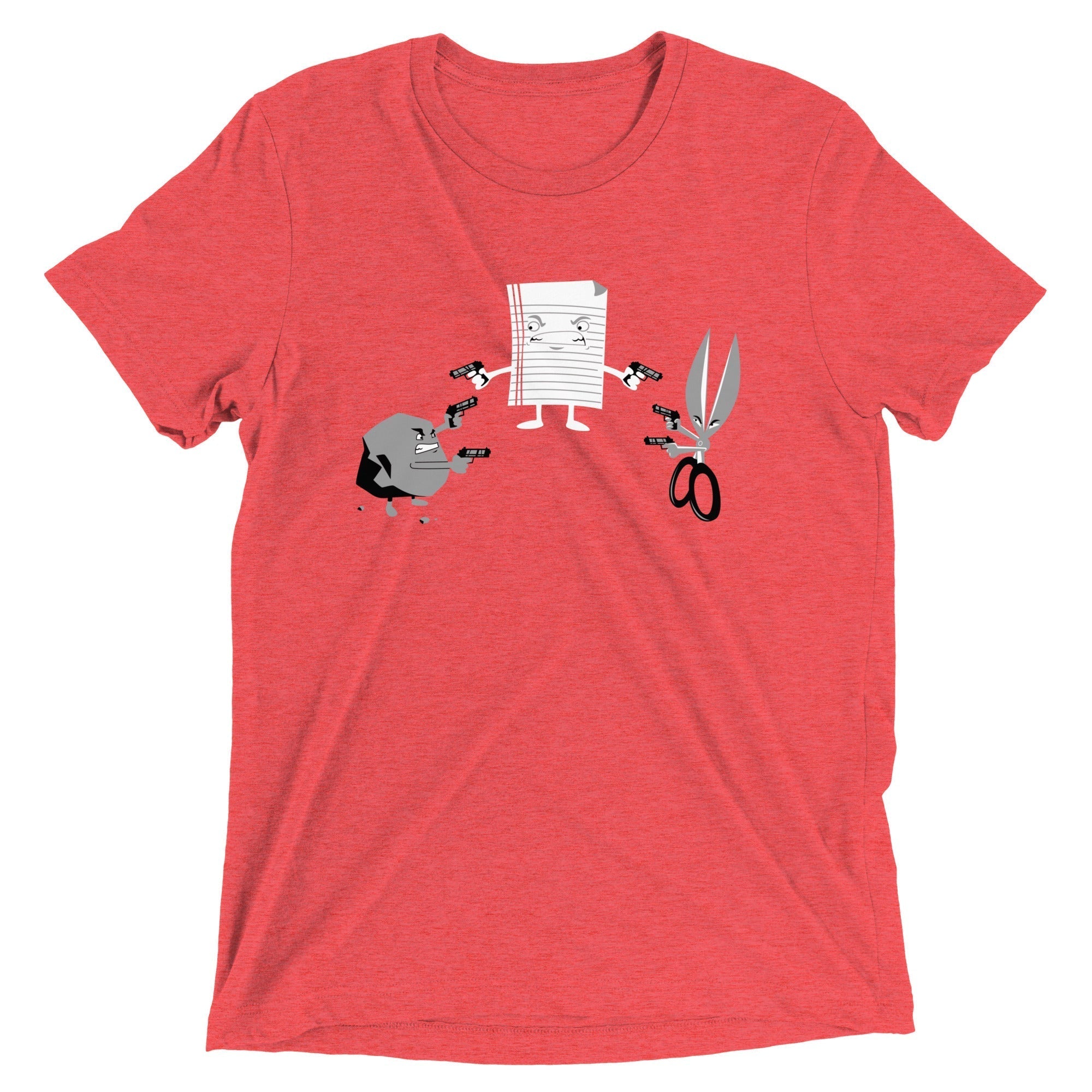 Standoff Men's Tri-Blend Tee Hoodie, Sweatshirt | CoreVibeTees.com (Image 1)