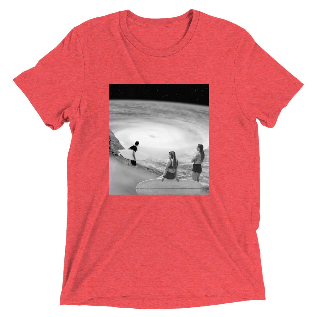 Surf's Up Men's Tri-Blend Tee Hoodie, Sweatshirt | CoreVibeTees.com (Image 4)