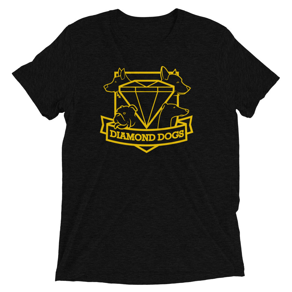 Diamond Dogs Men's Tri-Blend Tee Hoodie, Sweatshirt | CoreVibeTees.com (Image 2)