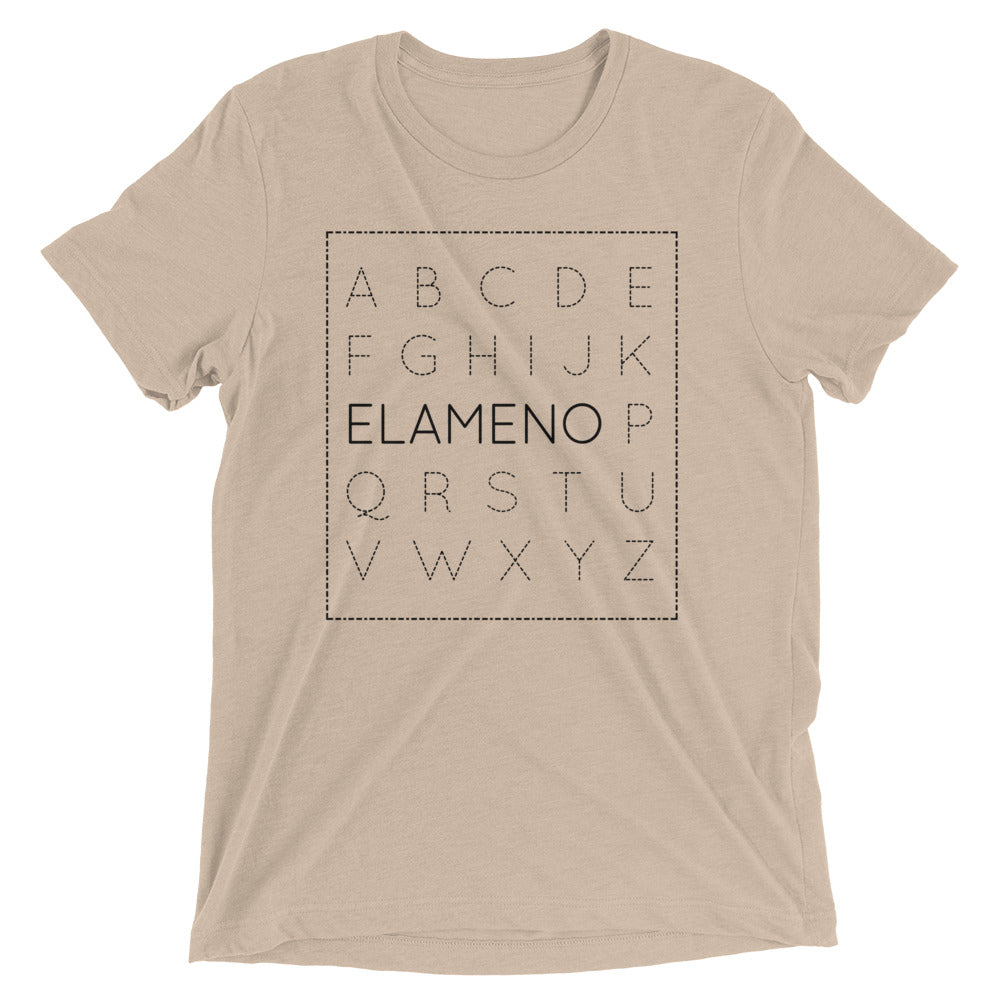 Elameno Men's Tri-Blend Tee Hoodie, Sweatshirt | CoreVibeTees.com (Image 5)