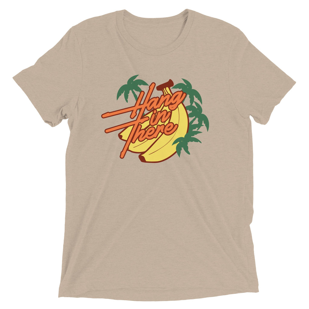 Hang In There Men's Tri-Blend Tee Hoodie, Sweatshirt | CoreVibeTees.com (Image 5)