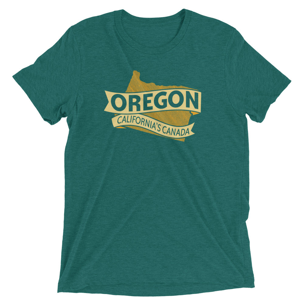 Oregon California's Canada Men's Tri-Blend Tee Hoodie, Sweatshirt | CoreVibeTees.com (Image 1)