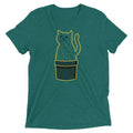 Catcus Men's Tri-Blend Tee Hoodie, Sweatshirt | CoreVibeTees.com (Image 1)