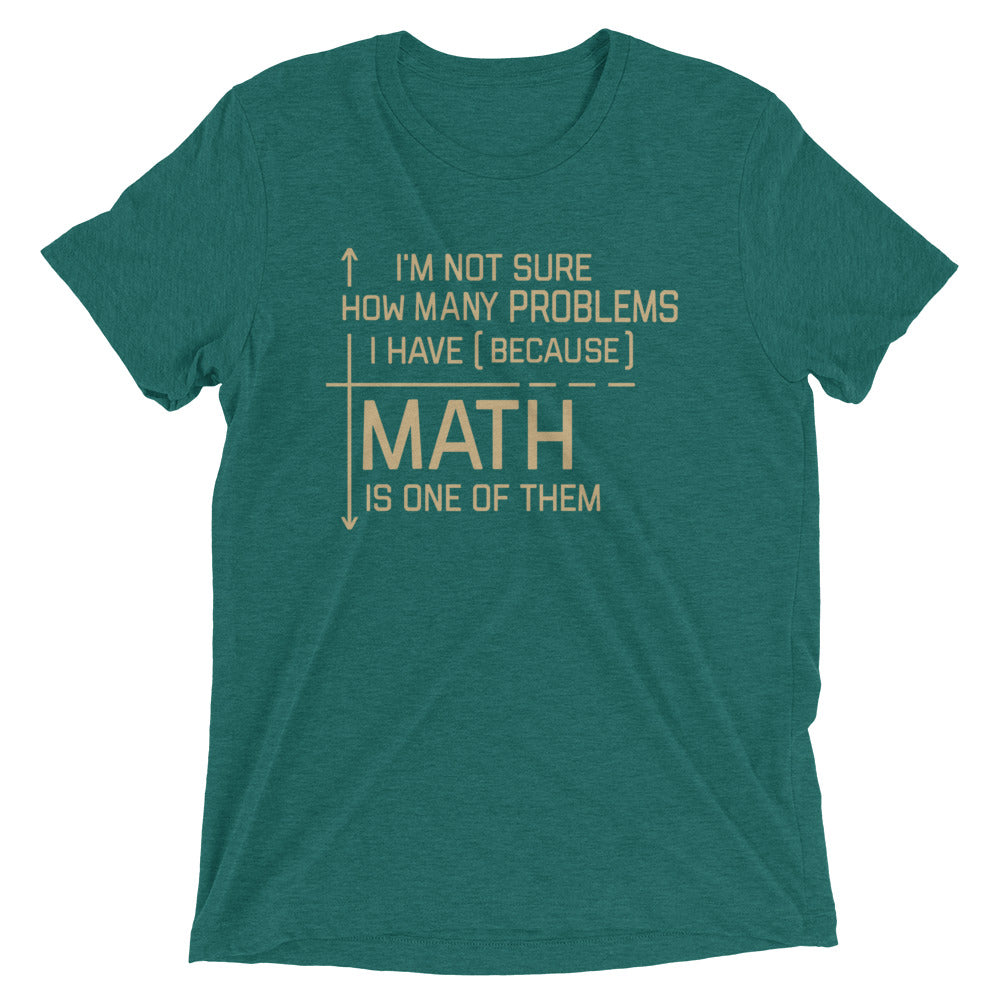 I'm Not Sure How Many Problems I Have Men's Tri-Blend Tee Hoodie, Sweatshirt | CoreVibeTees.com (Image 5)