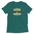 With Great Moustache Men's Tri-Blend Tee Hoodie, Sweatshirt | CoreVibeTees.com (Image 1)