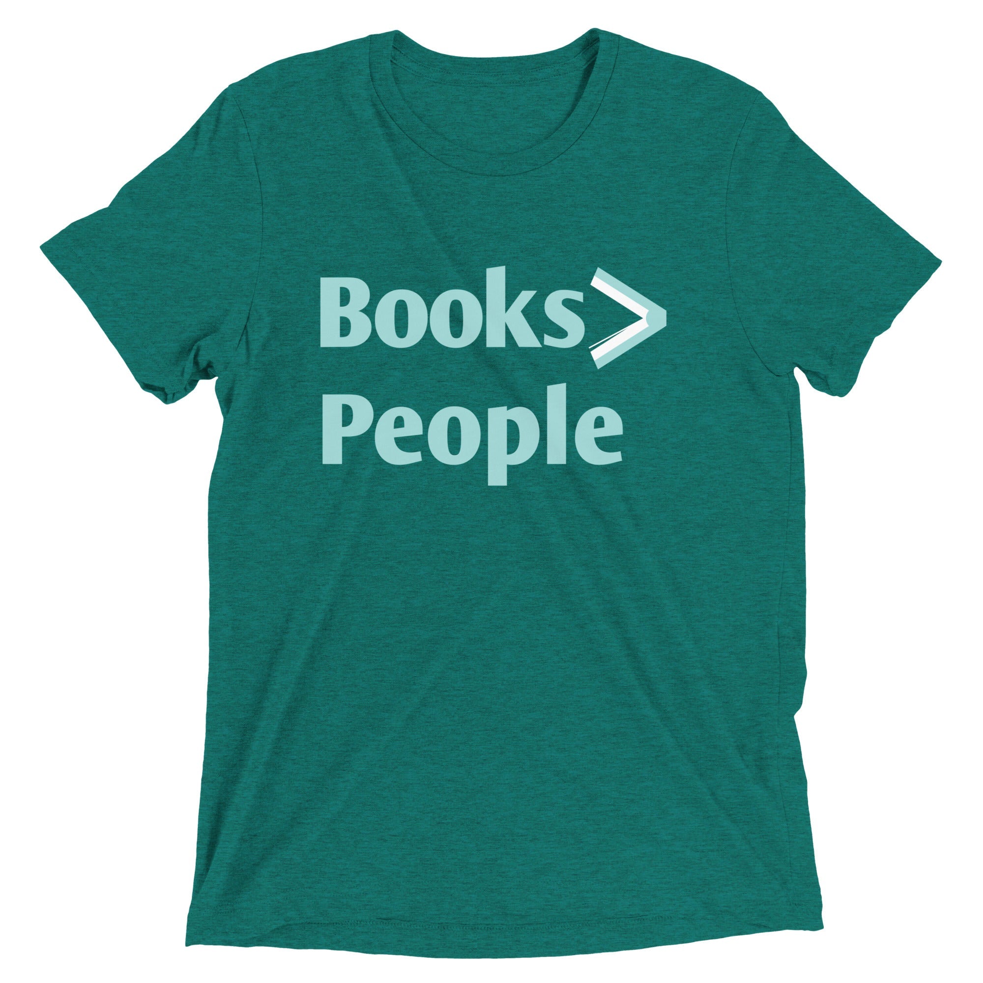 Books>People Men's Tri-Blend Tee Hoodie, Sweatshirt | CoreVibeTees.com (Image 3)