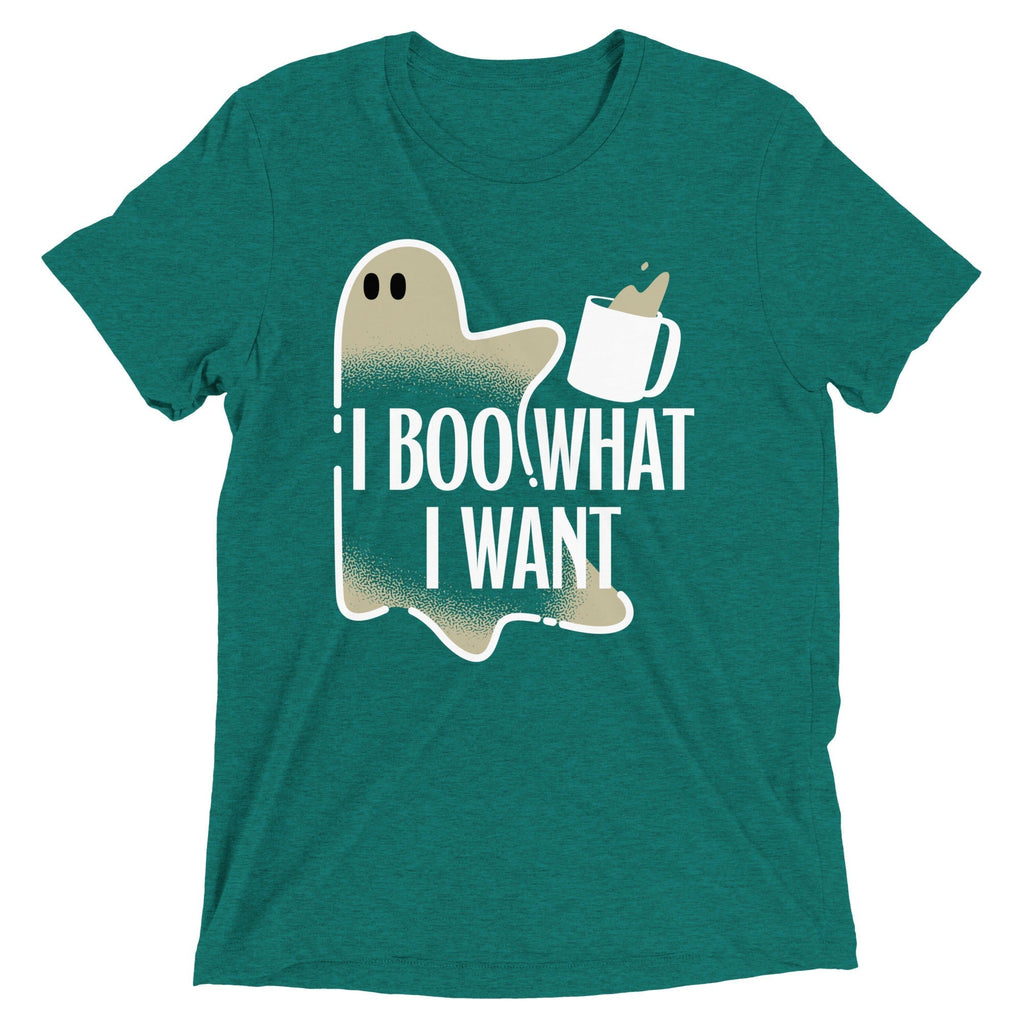 I Boo What I Want Men's Tri-Blend Tee Hoodie, Sweatshirt | CoreVibeTees.com (Image 2)