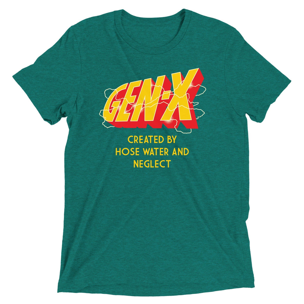 Gen-X Men's Tri-Blend Tee Hoodie, Sweatshirt | CoreVibeTees.com (Image 3)