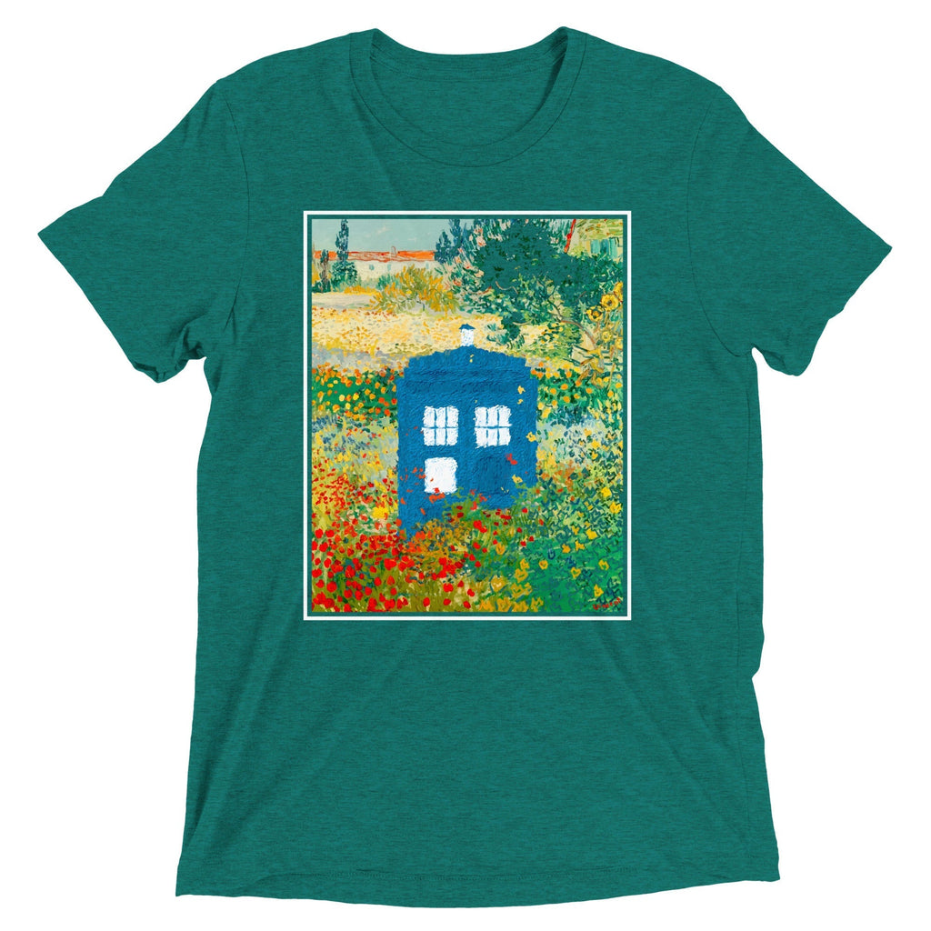 Garden In Bloom Men's Tri-Blend Tee Hoodie, Sweatshirt | CoreVibeTees.com (Image 4)