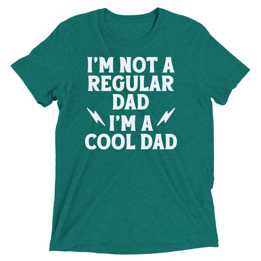I'm Not A Regular Dad I'm A Cool Dad Men's Tri-Blend Tee