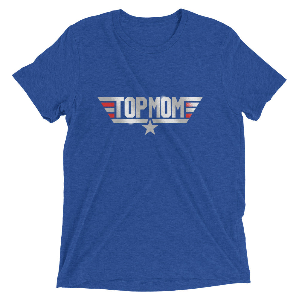Top Mom Men's Tri-Blend Tee Hoodie, Sweatshirt | CoreVibeTees.com (Image 3)