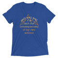 The Consequences Of My Own Actions Men's Tri-Blend Tee Hoodie, Sweatshirt | CoreVibeTees.com (Image 1)
