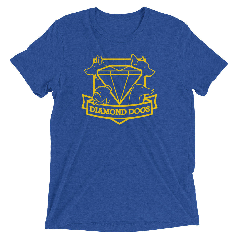 Diamond Dogs Men's Tri-Blend Tee Hoodie, Sweatshirt | CoreVibeTees.com (Image 1)