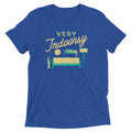 Very Indoorsy Men's Tri-Blend Tee Hoodie, Sweatshirt | CoreVibeTees.com (Image 1)