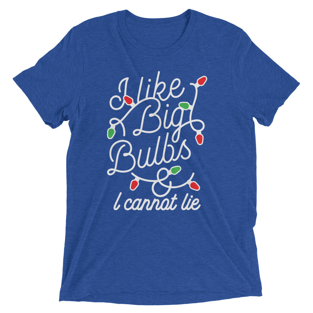 I Like Big Bulbs & I Cannot Lie Men's Tri-Blend Tee Hoodie, Sweatshirt | CoreVibeTees.com (Image 5)