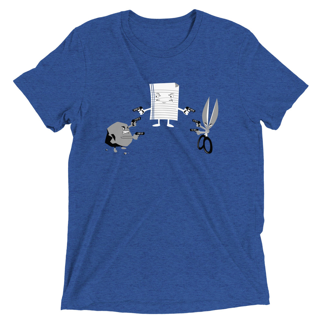 Standoff Men's Tri-Blend Tee Hoodie, Sweatshirt | CoreVibeTees.com (Image 2)