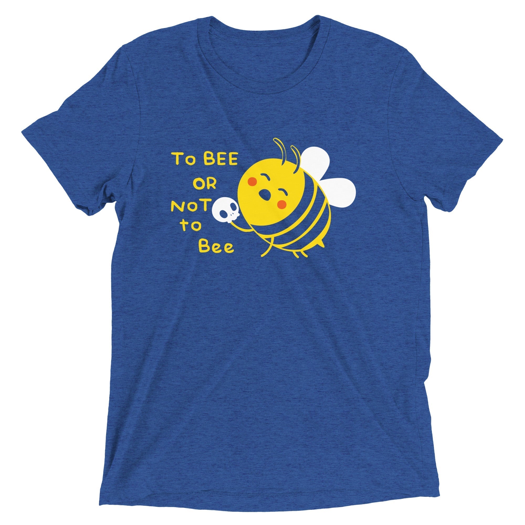 To Bee Or Not To Bee Men's Tri-Blend Tee Hoodie, Sweatshirt | CoreVibeTees.com (Image 4)