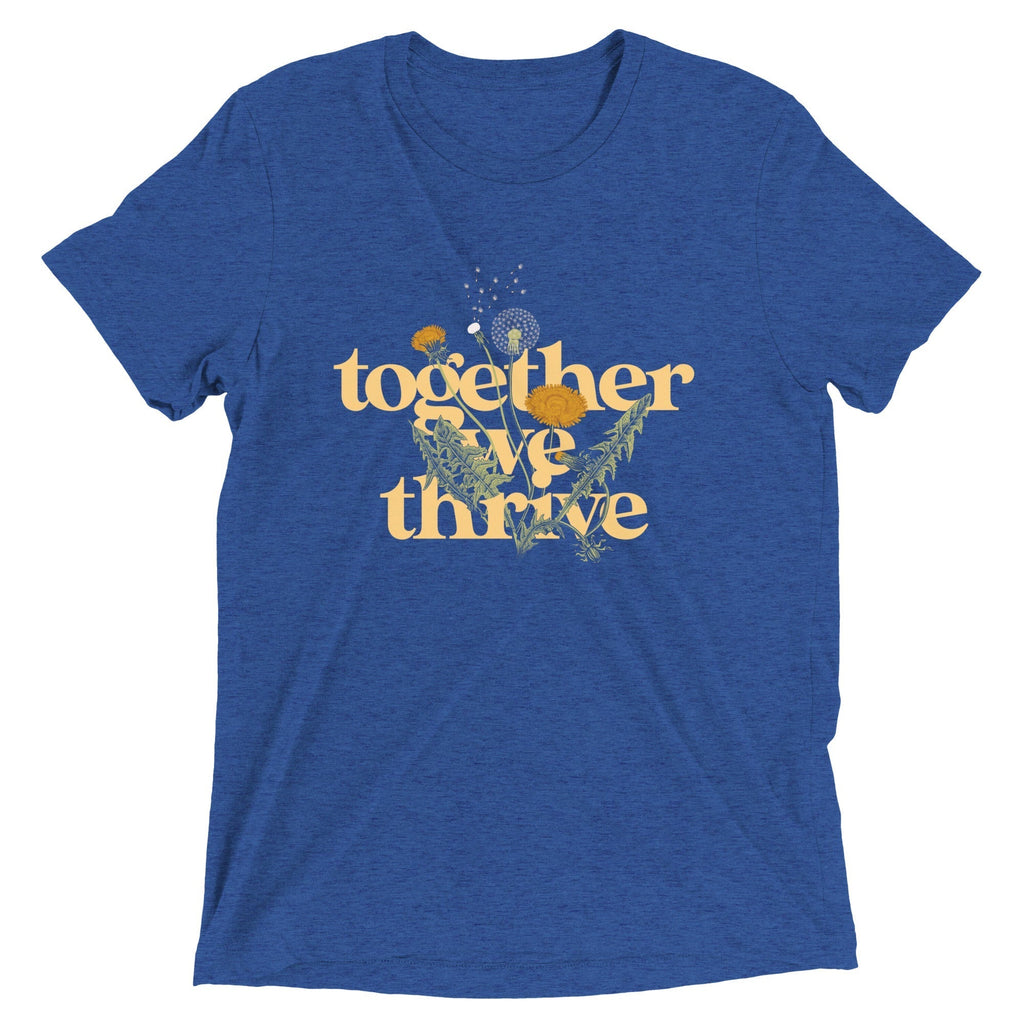 Together We Thrive Men's Tri-Blend Tee Hoodie, Sweatshirt | CoreVibeTees.com (Image 4)