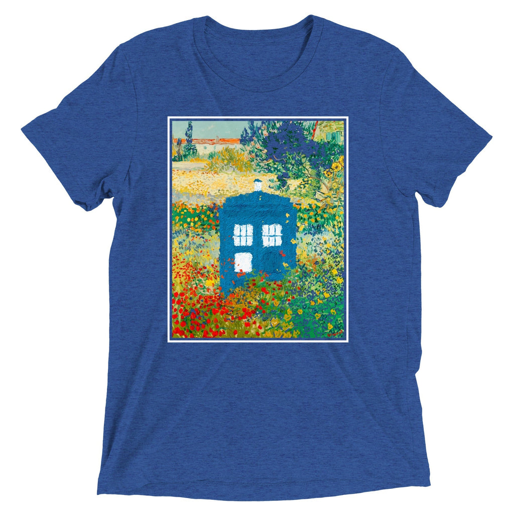 Garden In Bloom Men's Tri-Blend Tee Hoodie, Sweatshirt | CoreVibeTees.com (Image 3)