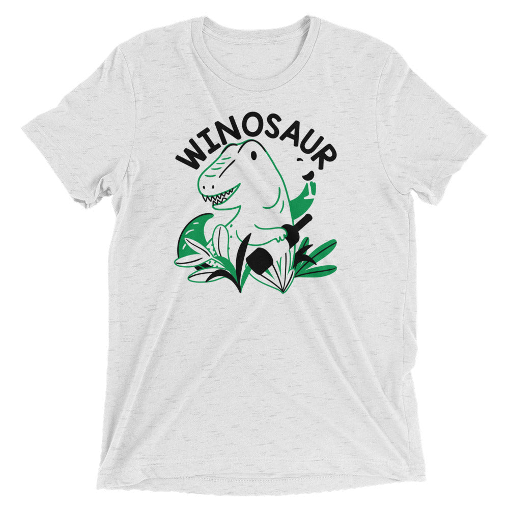 Winosaur Men's Tri-Blend Tee Hoodie, Sweatshirt | CoreVibeTees.com (Image 5)